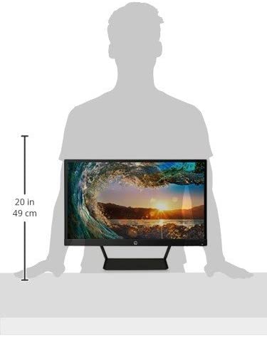 HP Pavilion 22cwa 21.5-Inch Full HD 1080p IPS LED Monitor, Tilt, VGA and HDMI (T4Q59AA) - Black HP Pavilion 22cwa 21.5-Inch Full HD 1080p IPS LED Monitor, Tilt, VGA and HDMI (T4Q59AA) - Black